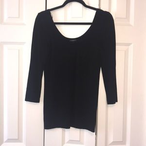 Ann Taylor scoop neck too